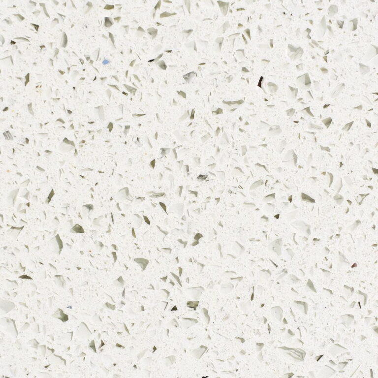 White Sparkle Quartz Swatch